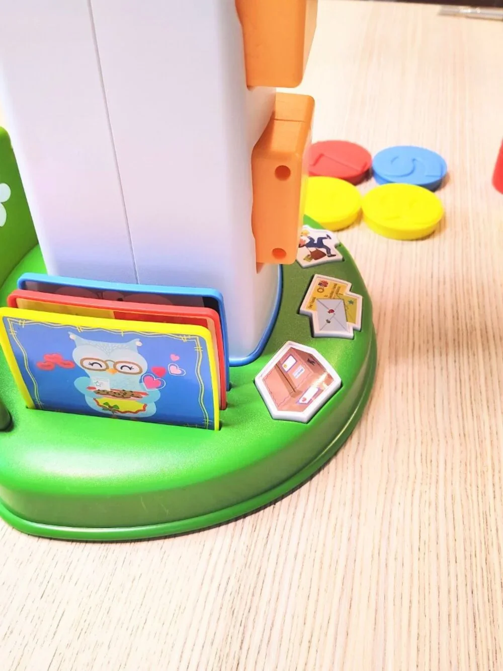 Vintage Little Tikes Learn & Play My First Mailbox COMPLETE except dog WORKS!